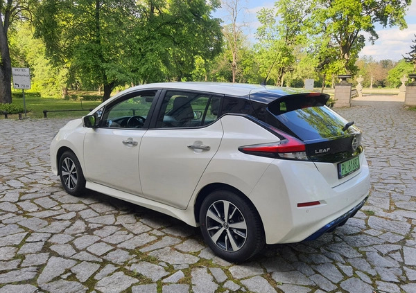 Nissan Leaf cena 77500 przebieg: 15000, rok produkcji 2020 z Leszno małe 254